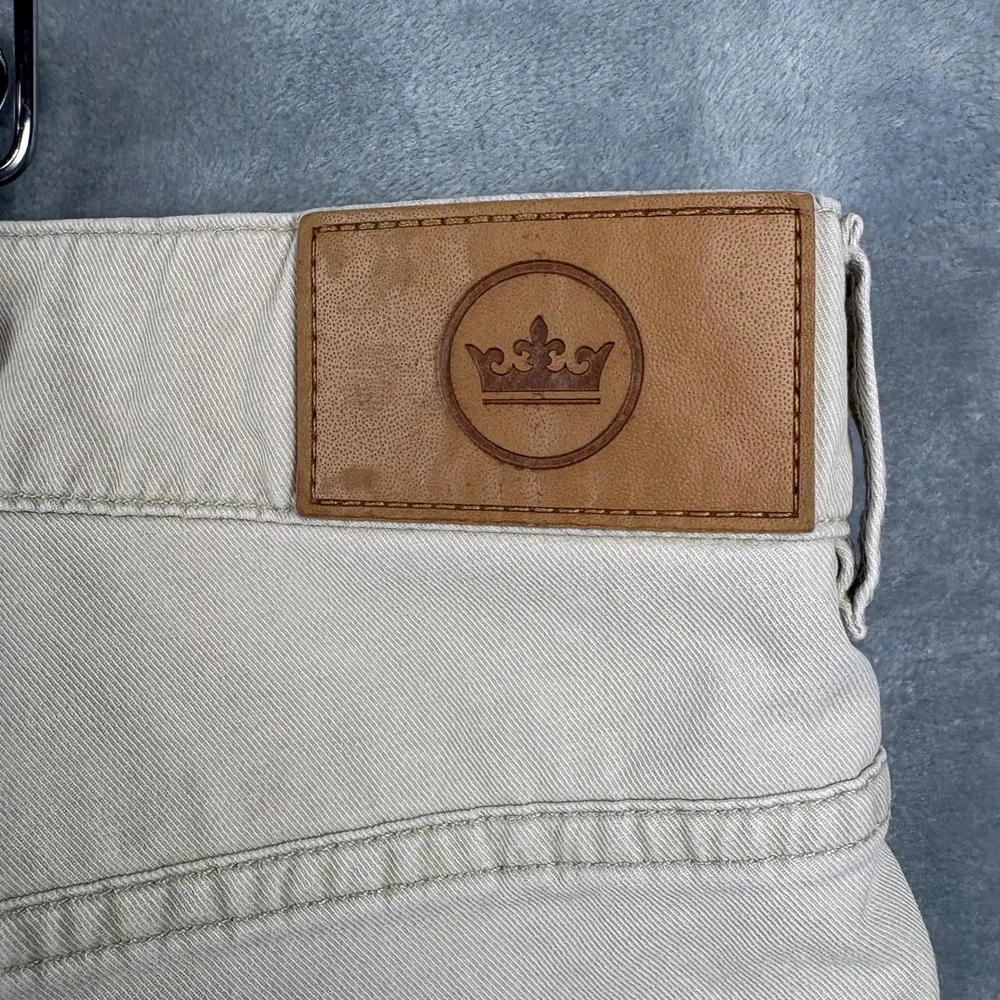 Peter Millar Pants Men 38x32 Khaki Chino Stretch Pima Cotton Golf CountryClub